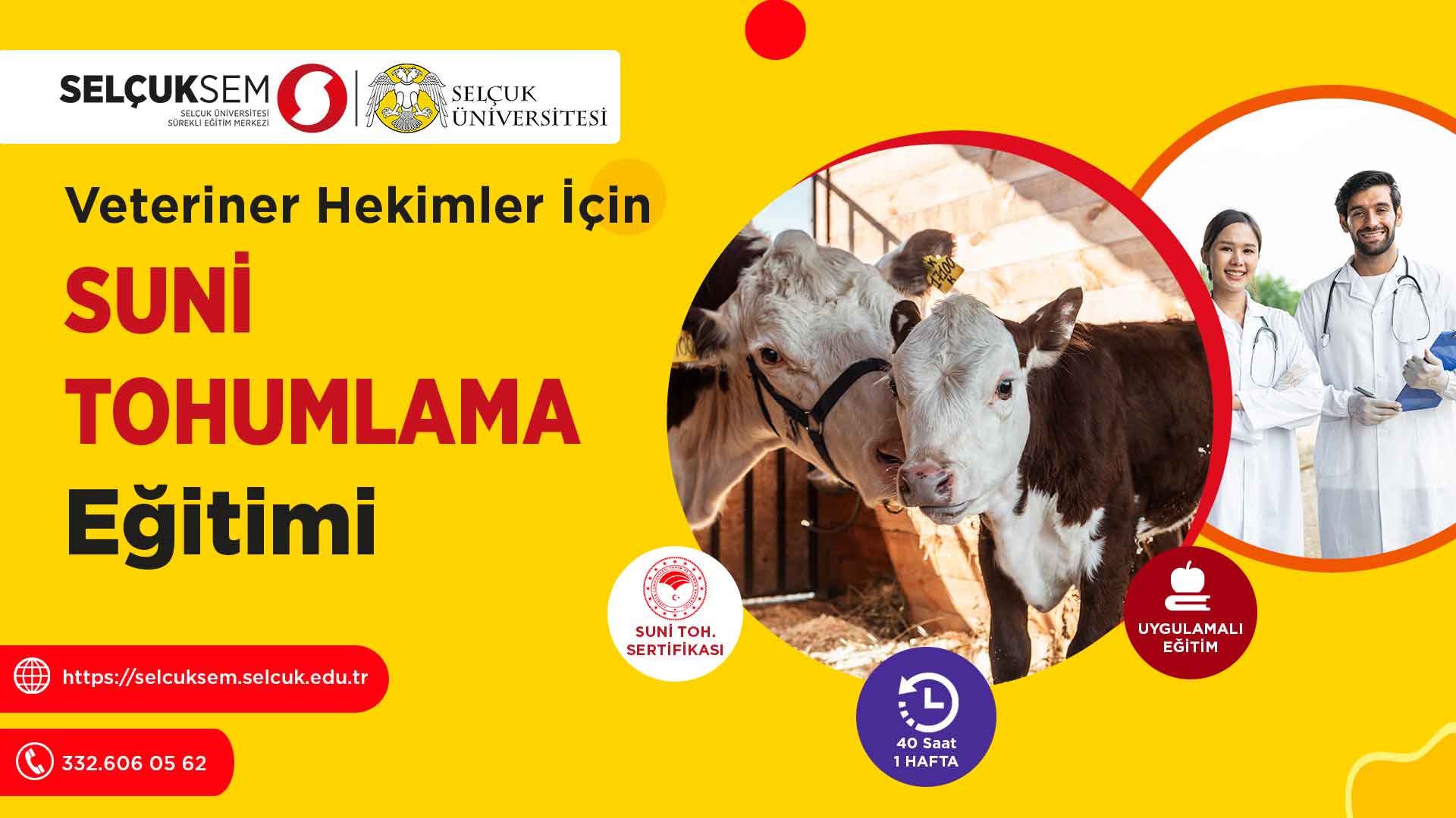 Veteriner Hekimler İçin Suni Tohumlama Eğitimi
